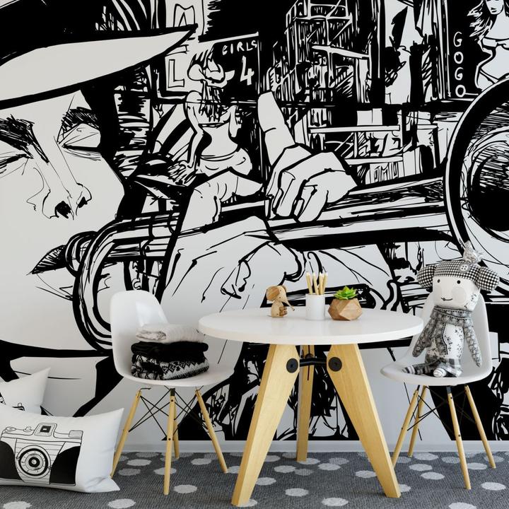 Produktbild Trenddeko Sound of a Street-Musician (432 x 260 cm)