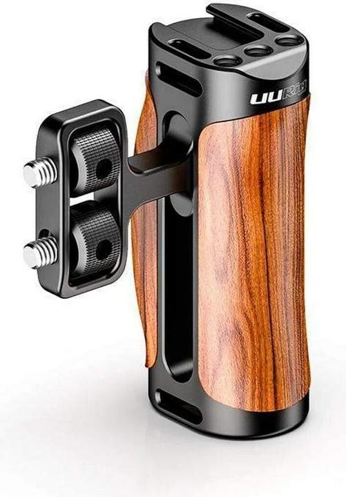 Actual product image Ulanzi Universal Wooden Side Handle Handle Grip Holder (Mounting bracket)