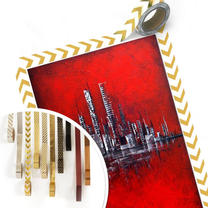 Produktbild Trenddeko Fedrau - Rot (40 x 60 cm)