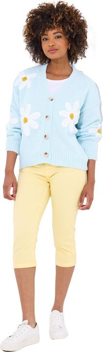Actual product image Joe Browns Daisy Applique V-Neck Cardigan (36)