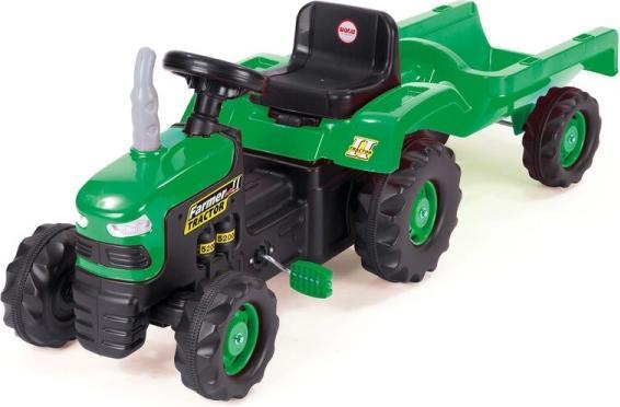 Produktbild Siva Kinder Trettraktor mit Anhänger Farmer Tractor