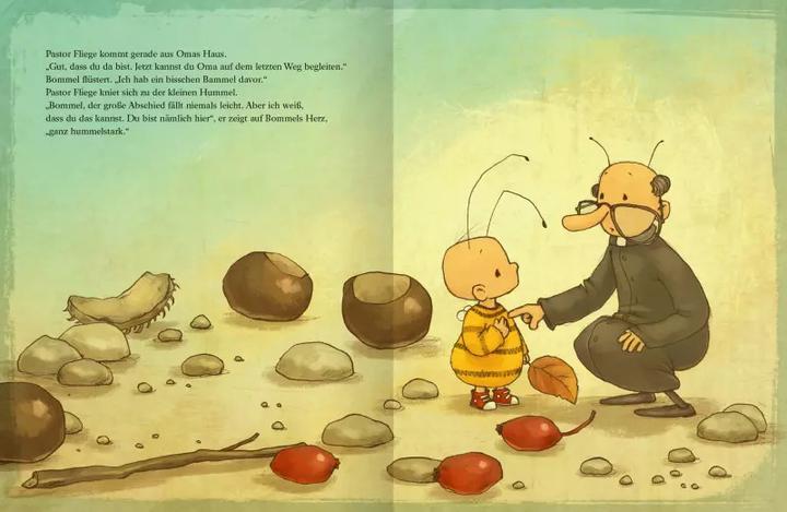 Produktbild Die kleine Hummel Bommel nimmt Abschied (Deutsch, Maite Kelly, Britta Sabbag, 2021)