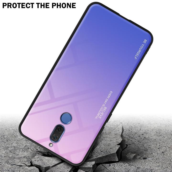 Actual product image Cadorabo TPU 2 colors glass cover (Mate 10 Lite)