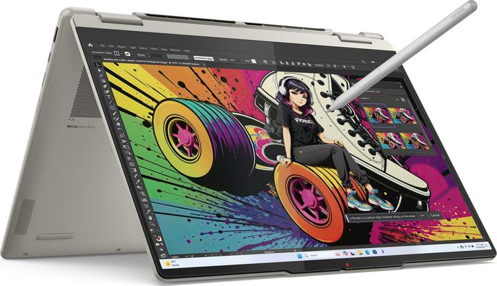 Produktbild Lenovo Yoga 7 2-in-1 (14", AMD Ryzen AI 7 350, 16 GB, 1000 GB, DE)