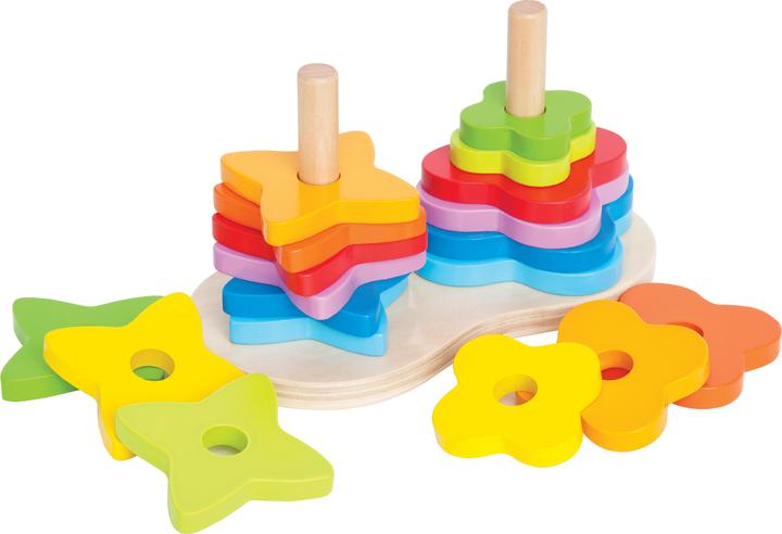 Produktbild Hape Regenbogen-Steckspiel 19tlg. FSC