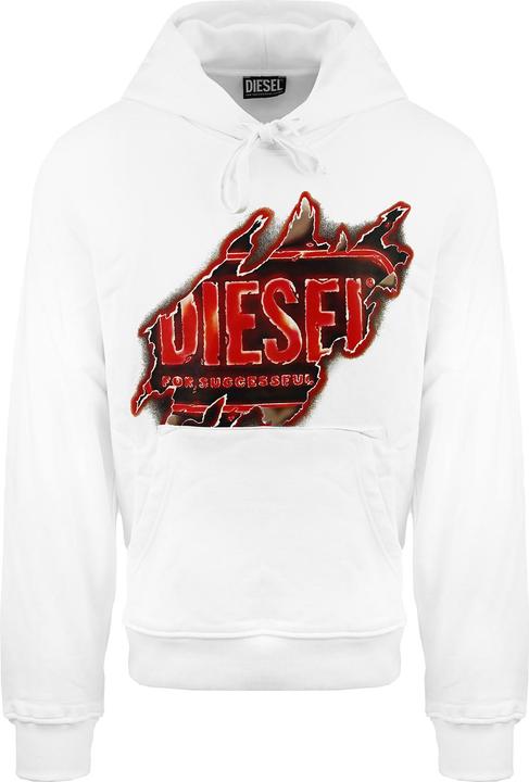 Diesel Herren Sweatshirt Volkano - 100% Baumwolle - Casual - Grösse M (M)