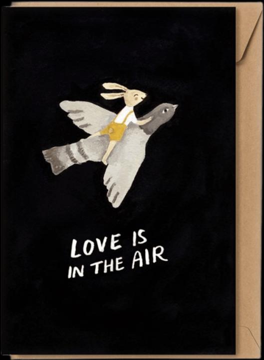 Actual product image Main Sauvage Folded A5 Card - Love Is In The Air (1 pcs.)