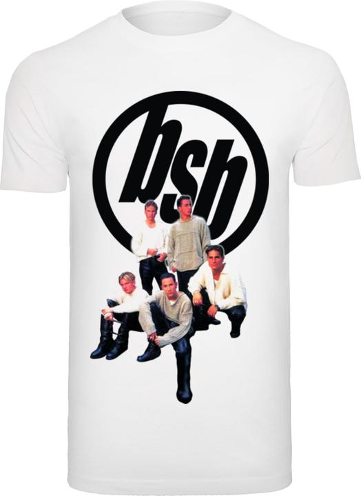 Merchcode Backstreet Boys - Vintage Logo T-Shirt Round Neck - 112151