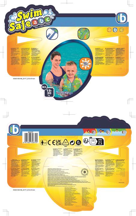 Actual product image Bestway Swim Safe assorted (One size, 30-40 kg)