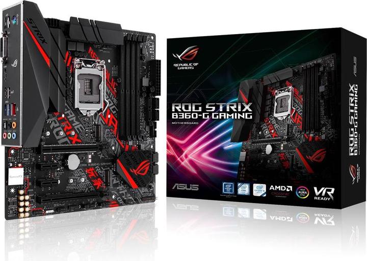 Produktbild ASUS Rog Strix B360-G Gaming (LGA 1151, Intel B360, mATX)