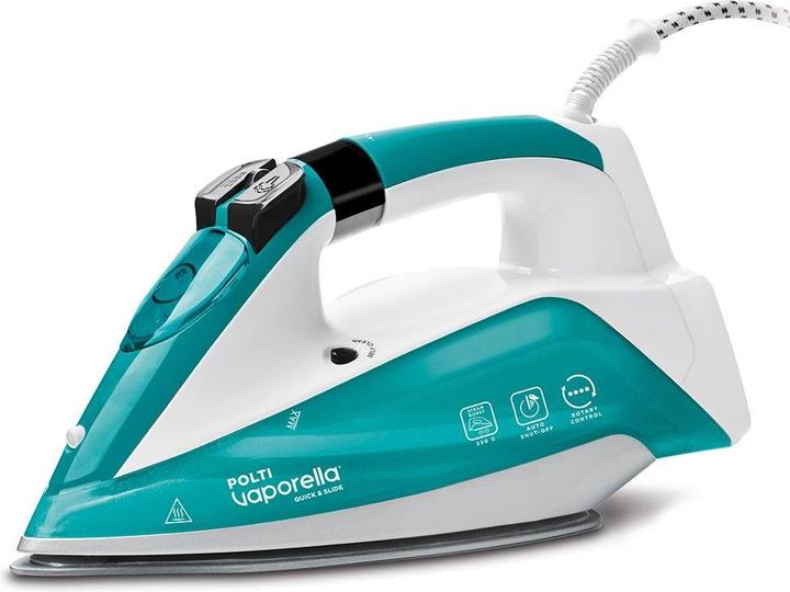 Immagine prodotto Polti Ferro da stiro PLEU0252 Vaporella Quick & Slide QS210 Ferro da stiro a vapore, 2400 W, Capacità (2400 W, 40 g/min)