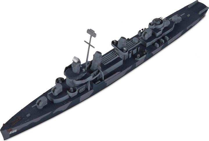 Actual product image Tamiya 1:700 US DD445 Fletcher Destroyer WL