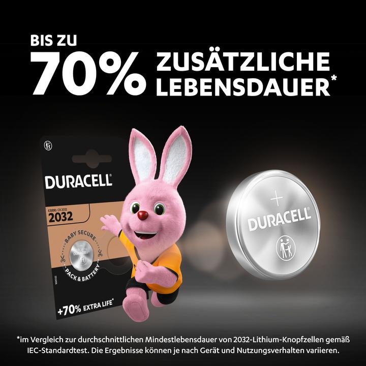 Actual product image Duracell CR2032 (4 pcs., CR2032, 225 mAh)