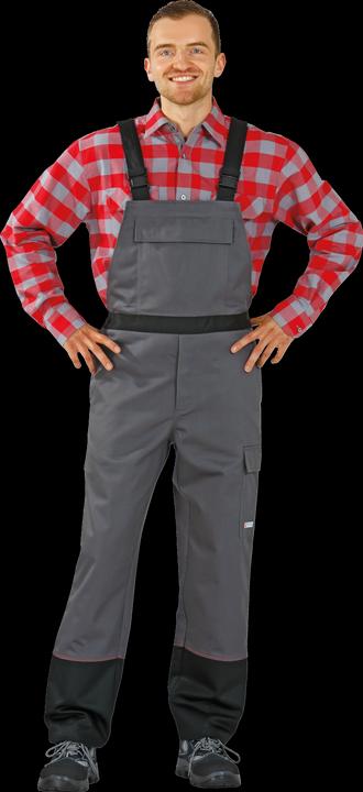 Image du produit Planam Salopette de soudeur Weld Shield taille 58 gris/noir (58)