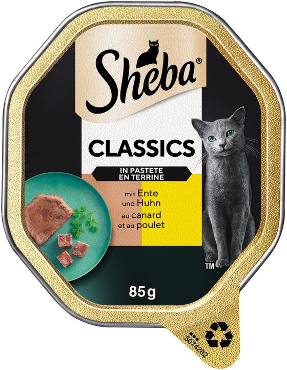 Actual product image Sheba Classics Duck&Chicken (Adult, 1 pcs., 85 g)