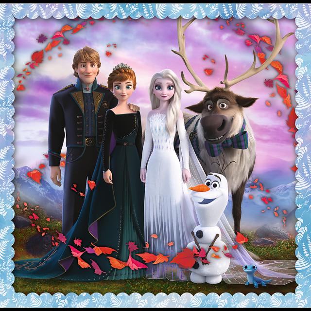 Actual product image Trefl 3 in 1 Puzzle? Disney Frozen 2 (106 pieces)