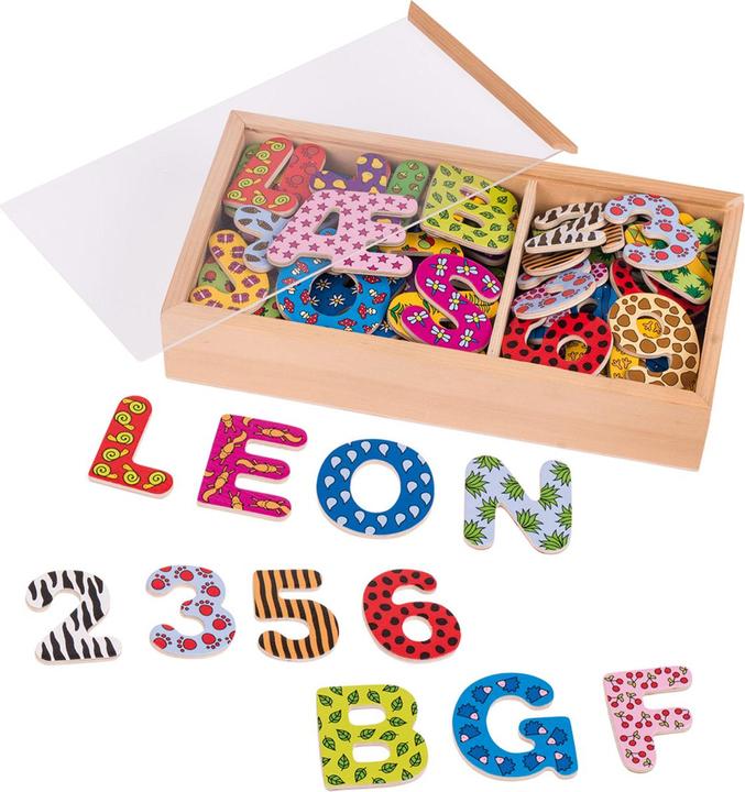 Image du produit Goki Alphabet et chiffres magnétiques II