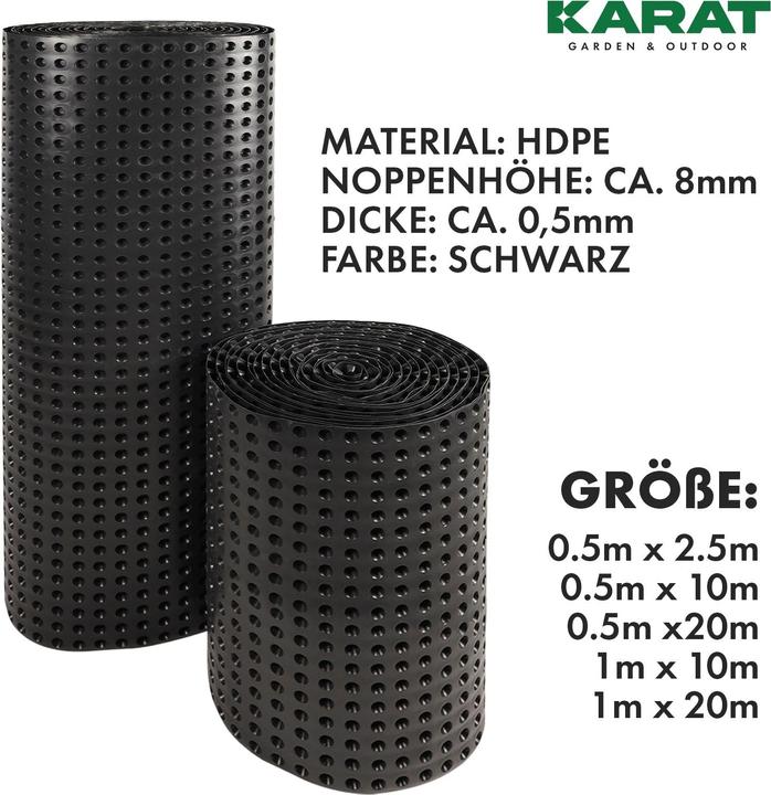 Produktbild Karat Noppenfolie (250 cm, 50 cm)
