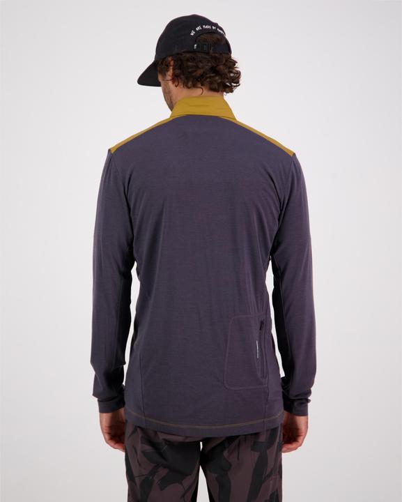 Actual product image Mons Royale Redwood Merino Air-Con Wind Jersey (L)