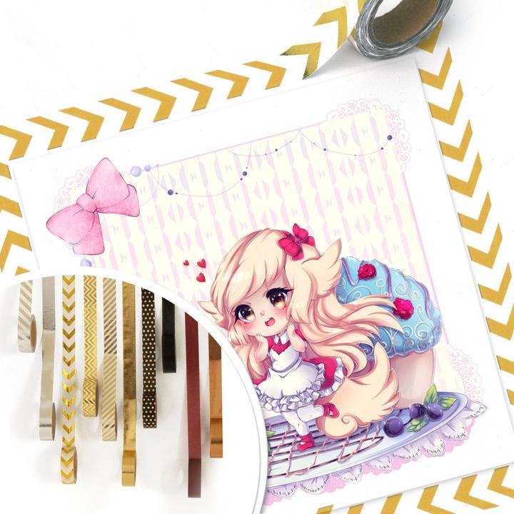 Produktbild Trenddeko La Doll Blanche - Chibi Belle (50 x 50 cm)