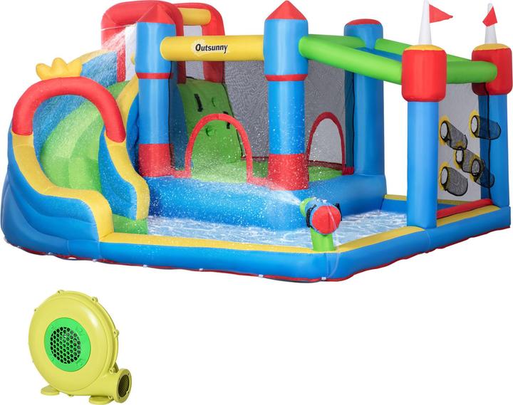 Produktbild Swisshandel24 Hüpfburg Oxfordstoff (100% Polyester) Bunt