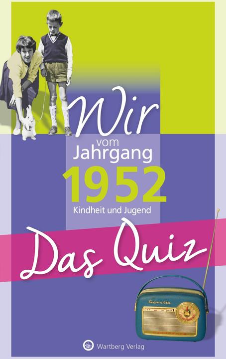 Immagine prodotto Wir vom Jahrgang 1952 - Das Quiz (Tedesco, Helmut Blecher, 2021)