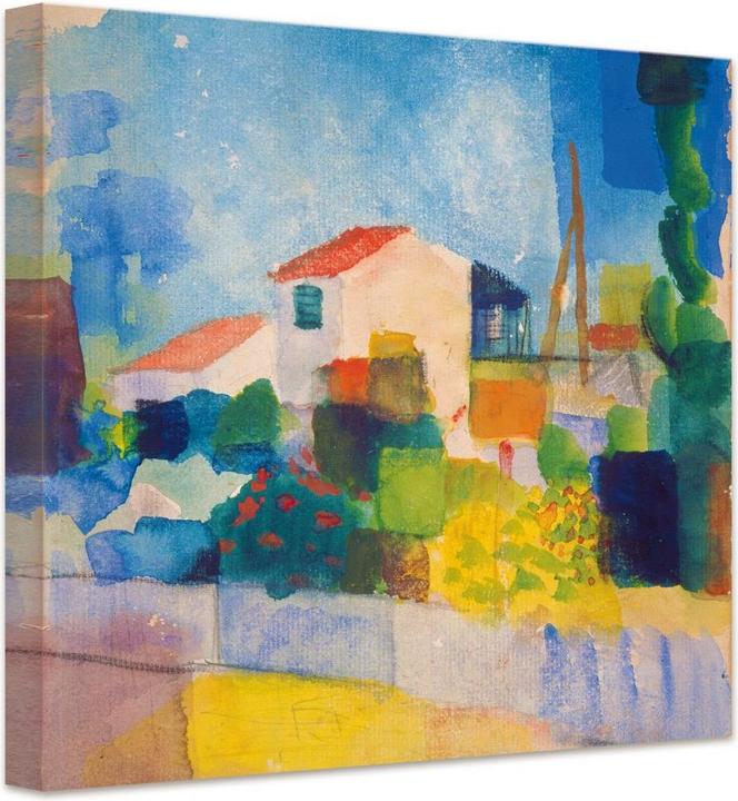 Actual product image Trenddeko Macke - The Light House (90 x 100 cm)
