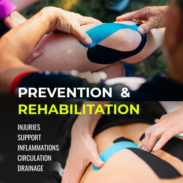 Actual product image Kalahari 4 Wellness Kinesiologie Tape - Kinesio Schwarz