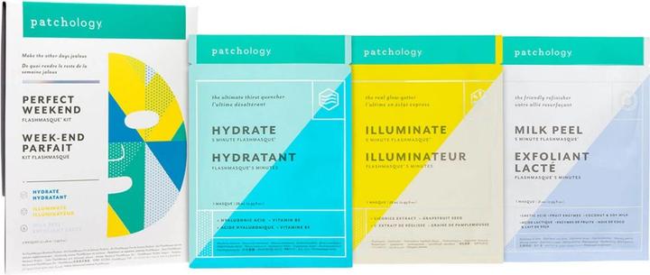 Patchology Kits - Perfect Weekend Trio FlashMasque Sheet Masks