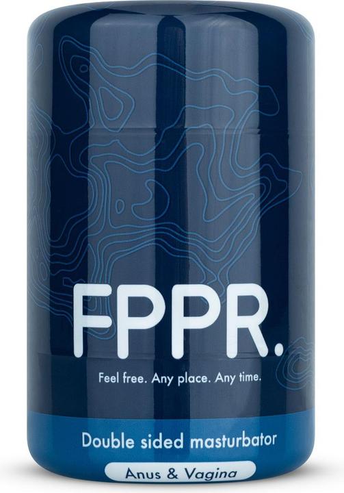 Actual product image Fppr Double-Sided Masturbator (vagina - anal)