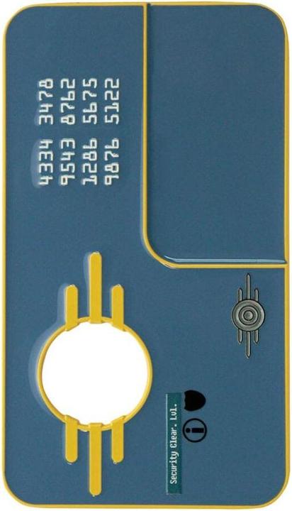 Image du produit Fanattik Réplique de Fallout Vault Security Keycard édition limitée