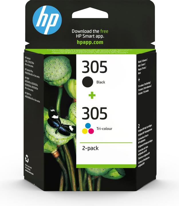 HP 305 (M, BK, C, Y)