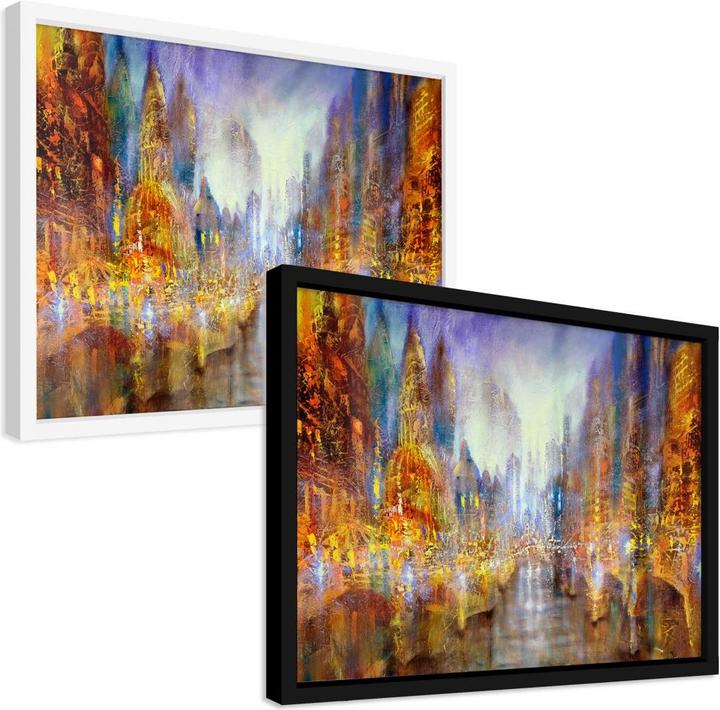 Produktbild Trenddeko Schmucker - Lichterstadt (60 x 50 cm)