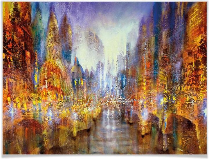 Produktbild Trenddeko Schmucker - Lichterstadt (60 x 50 cm)