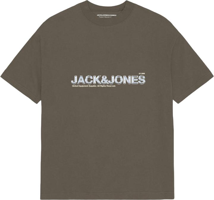 Actual product image Jack & Jones T-Shirt Casual Bequem sitzend JCODYNAMIC BRANDING TEE CREW 4PK (L)