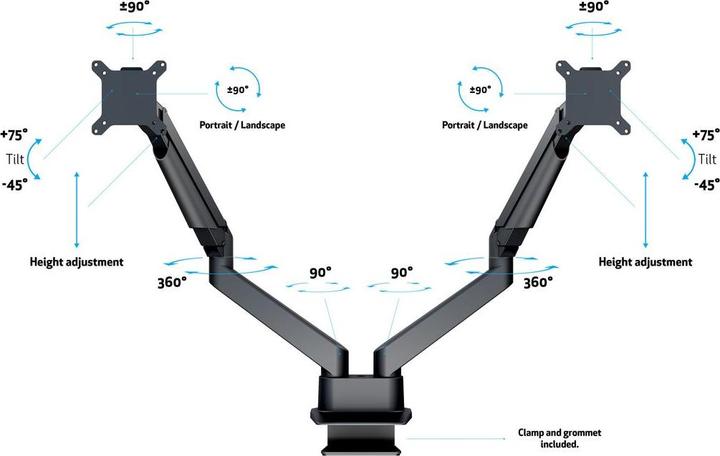 Actual product image Multibrackets MB Table Stand Duo (Table, 32")