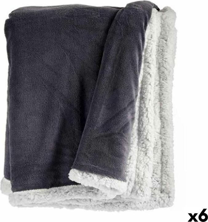 Actual product image Gift Blanket white grey 130 x 1 x 170 cm (6 pieces)