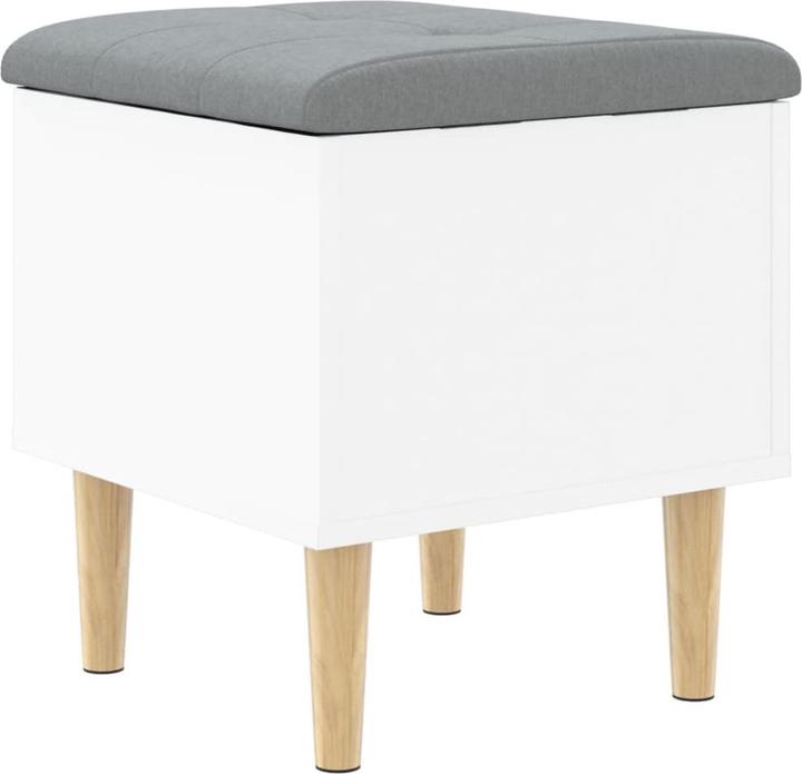 VidaXL Sitzbank mit Stauraum Weiss 42x42x46 cm (42 cm)