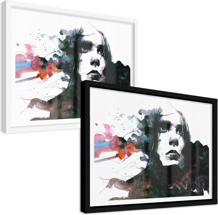 Image du produit Trenddeko Aquarelle Face 01 (80 x 60 cm)