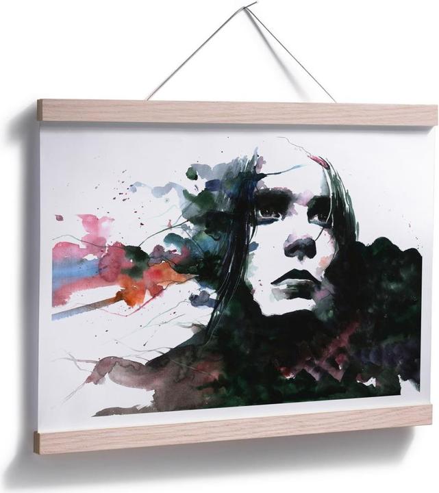 Image du produit Trenddeko Aquarelle Face 01 (80 x 60 cm)