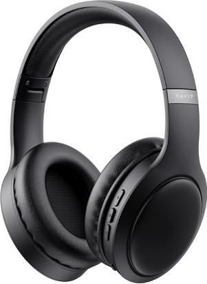Produktbild Havit H630BT over-ear BT headphones Black (55 h, Kabellos)