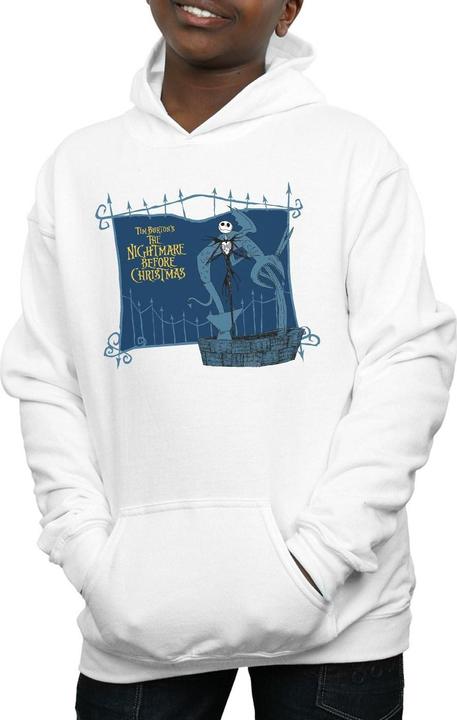 Immagine prodotto Disney Nightmare Before Christmas Jack And The Well Felpa con Cappuccio Ragazzi (128)