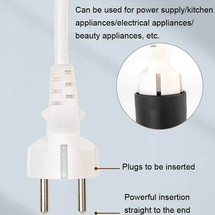 Actual product image Technikdepot Power plug adapter EU to Swiss plug black