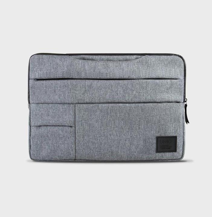 Produktbild Uniq torba Cavalier laptop Sleeve 15 szarymarl grey (15", Universal)