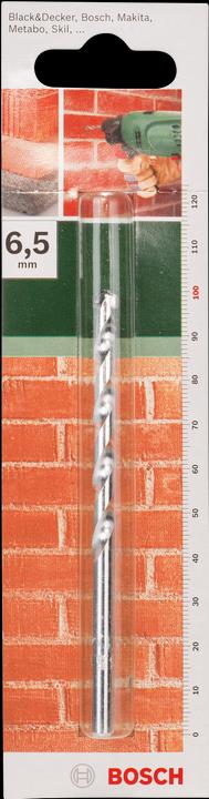 Actual product image Bosch Zubehör Masonry drill bit according to ISO 5468 D= 6.5 mm L= 100 mm (4.8 mm)