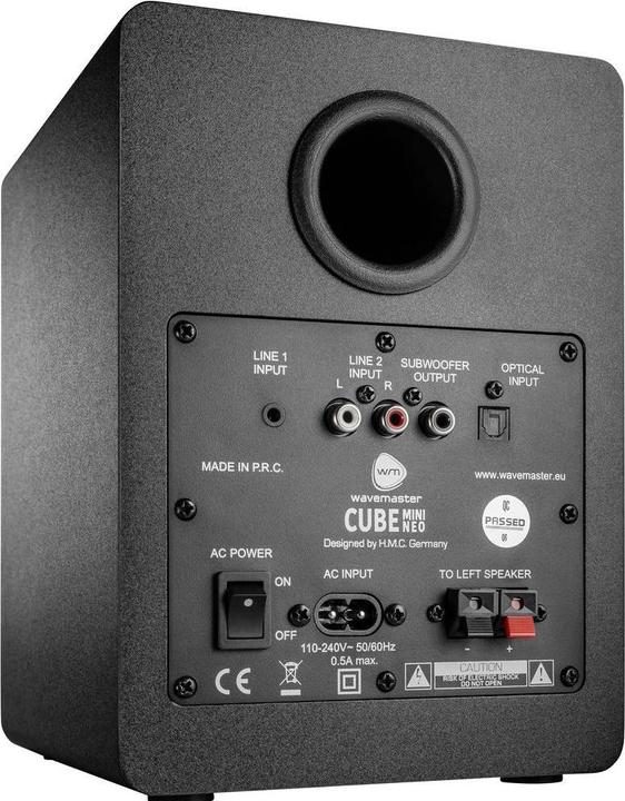 Productafbeelding Wavemaster Kubus Mini Neo (Actief, Paar, 2x 18 W)