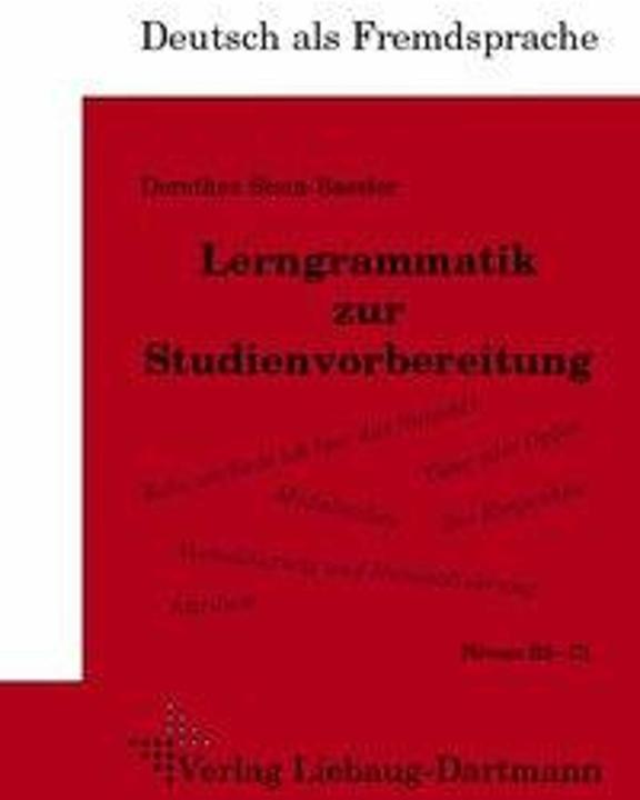 DSH-Lerngrammatik zur Studienvorbereitung (German, Dorothea Stein-Bassler, 2008)