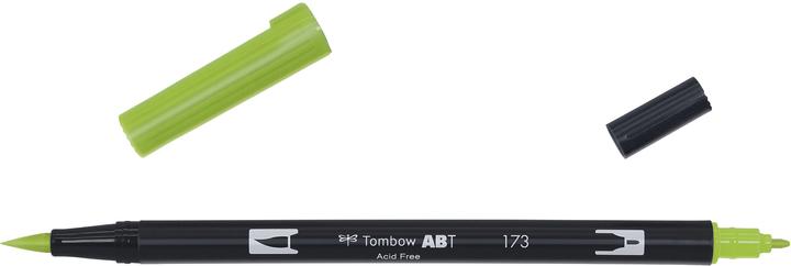Tombow Stylo à double brosse ABT (Vert, 1 x)