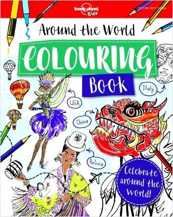 Image du produit Livre de coloriage Around the World (Anglais)