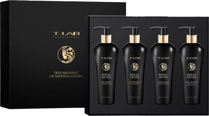 Actual product image T-Lab Professional Royal Detox Pure & Glowing You Luxury Gift (Liquid shampoo)